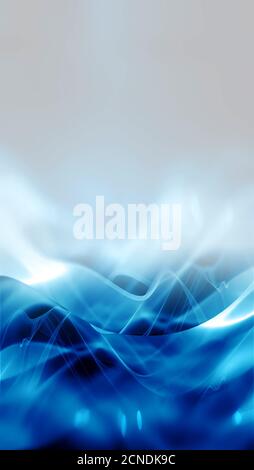 Abstract sfondo blu Foto Stock