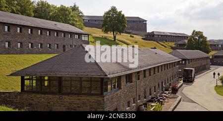 Ex NS-Ordensburg Vogelsang, case dei comradeship, oggi Vogelsang ip, Schleiden, Germania, Europa Foto Stock