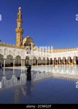 Dalla moschea di Al Azhar al Cairo, Egitto Foto Stock