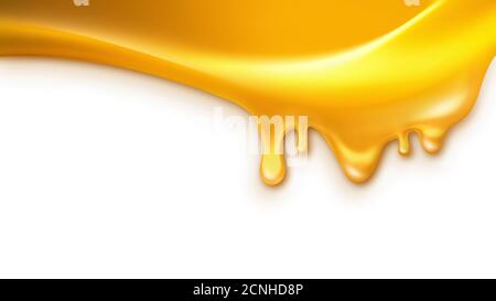 onda di caramello Foto Stock