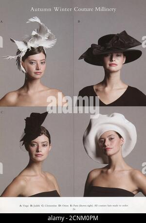 The Inside of UK catalogue 'James Lock & Co', ottobre 2007. Foto Stock