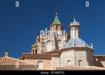 Lanterna Mudejar Torre della Cattedrale di Santa Maria di Mediavilla a Teruel, Spagna. Foto Stock