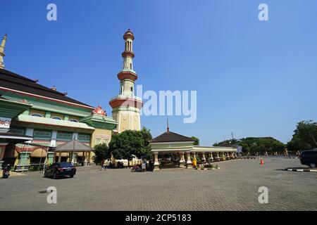 Moschea Masjid Raya al Bantani, Serang, Banten, Indonesia Foto Stock