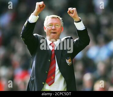 Sir Alex Ferguson Liverpool v Manchester United, Premier League, 03 Mar 2007 Picture Credit : © MARK PAIN / ALAMY Foto Stock