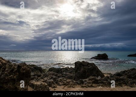 White Sand Bay, Baisha Foto Stock