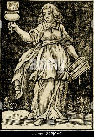 . Iconologia, of, Uytbeeldingen des verstanden : waer in verscheiden afbeeldingen van deughden, ondeughden, genegentheden, menschlijcke hertztochten, konsten, leeringen, sinlijckheden, elementen, hemelsche lichamen, landschen van handeren, verweren, kelen alle, verweren een werck dat dienstigh is, allen reedenaers, poëten, schilders, beeldhousers, teyckenaers, en alle andere konstbeminders en liefhebbers der geleertheyt en eerlijcke wetenschappen ... . voor Hemel enAerde voortgebracht, gelijck ^j/owj» Teyt, Foto Stock