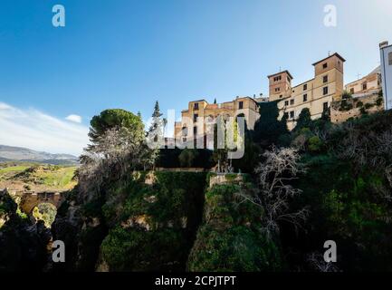 Villaggio di montagna di Ronda, Andalusia, Spagna Foto Stock