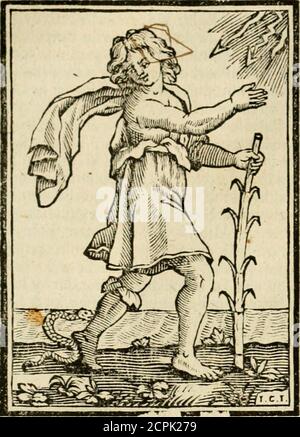 . Iconologia, of, Uytbeeldingen des verstanden : waer in verscheiden afbeeldingen van deughden, ondeughden, genegentheden, menschlijcke hertztochten, konsten, leeringen, sinlijckheden, elementen, hemelsche lichamen, landschen van handeren, verweren, kelen alle, verweren een werck dat dienstigh is, allen reedenaers, poëten, schilders, beeldhousers, teyckenaers, en alle andere konstbeminders en liefhebbers der geleertheyt en eerlijcke wetenschappen ... . fteyle hooghte , en aen de llinckereen fnelloopcnde rev Foto Stock