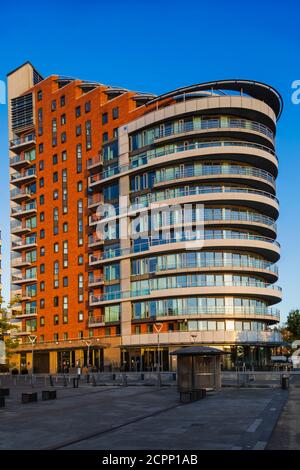 Inghilterra, Londra, Putney, Putney Wharf Tower Foto Stock