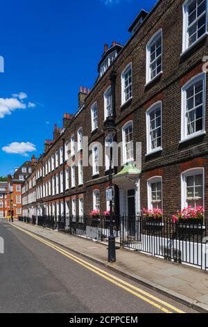 Inghilterra, Londra, Westminster, Lord North Street Foto Stock