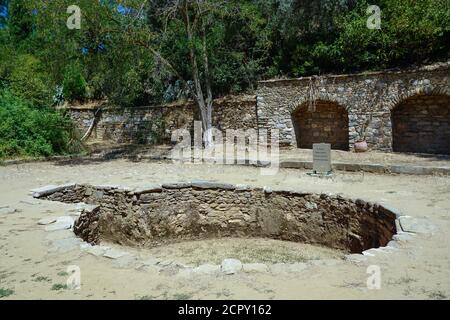 23 agosto 2020, Selcuk Izmir Turchia. Meryem ana vergine maria casa cappella in Efeso Foto Stock