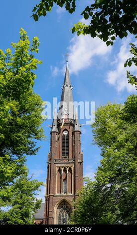 Marienbasilika nel luogo di pellegrinaggio di Kevelaer, basso Reno, Nord Reno-Westfalia, Germania Foto Stock