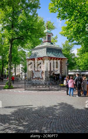 Gnadenkapelle su Kapellenplatz nella città di pellegrinaggio di Kevelaer, basso Reno, Nord Reno-Westfalia, Germania Foto Stock