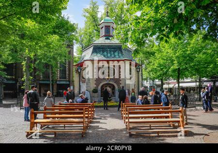 Gnadenkapelle su Kapellenplatz nella città di pellegrinaggio di Kevelaer, basso Reno, Nord Reno-Westfalia, Germania Foto Stock