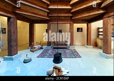 La Sala Meskhetiana della Fortezza di Rabati ad Akhaltsikhe, Georgia Foto Stock