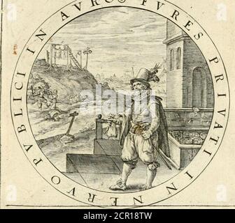 . Una collezione di emblemi, antichi e moderni : illustrazioni di metricall vvistose, sia morall che divine : e disposte in lotterie, che l'istruzione e il buon counsell possono essere ulteriormente favorite da una ricreazione onesta e piacevole . ^0@ JT. ILLVSTR.XXXIH. Book.i Foto Stock