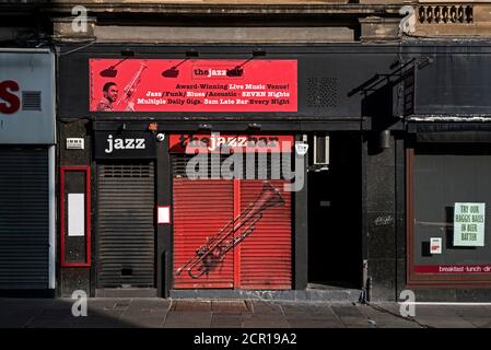 Il Jazz Bar su Chambers Street, Edimburgo, Scozia, Regno Unito. Foto Stock