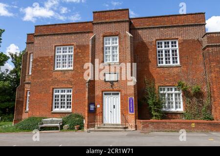 Museo dello zafferano Walden a Saffron Walden, Essex, Regno Unito. Foto Stock