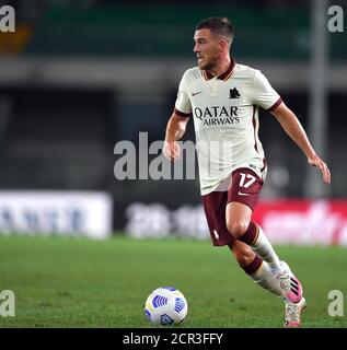 Parma, Italia. 19 settembre 2020. Durante la serie UNA partita tra Hellas Verona e Roma allo Stadio Bentegodi, Verona, Italia, il 19 settembre 2020. Foto di Simone Ferraro. Credit: UK Sports Pics Ltd/Alamy Live News Foto Stock