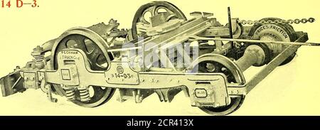 . Il giornale ferroviario di strada . Listini prezzi,Blue Printsand testi=moniali UponApplication con fur-nished. Garanzia di gestire con successo le auto elettriche più pesanti da 45 a 60 piedi che corrono ad una velocità di 40 a 70 miglia all'ora 302 STREET RAILWAY JOURNAL. DPR^k^H A IVlBearing Swingr vivi IrVi T1 o Bolsier Douue Trucks Standard naximum=trazione. ^!^^z:::zz:;:ijrz dotato di Price Friction Power Brake. Trazione riassima extra forte. Foto Stock