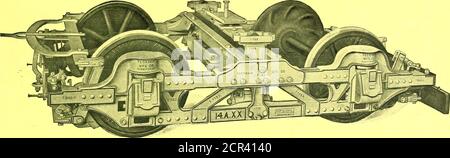 . Il giornale ferroviario di strada . Extra forte. 14-A-X-X.. Passo lungo. M. C. B.-30. Foto Stock