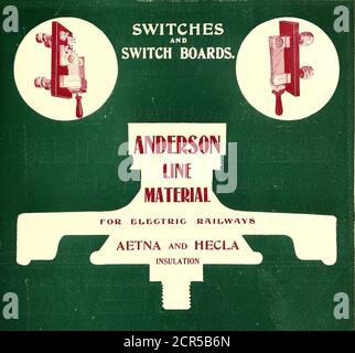 . Il giornale ferroviario di strada . ALBERT & J. M. ANDERSON MFQ. CO. MAIN OFFICEAND FACTORY, 289-293 A STREET, BOSTON, MASSA. FILIALI^. ^ 135 BROADWAY, NEW YORK. Foto Stock
