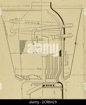 . Ingegnere americano e giornale ferroviario . FIG. 10 – CARBONE WHARF E CENERE.. Foto Stock