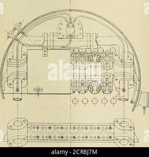 . Ingegnere americano e giornale ferroviario . ELEVAZIONE IN SEZIONE DEL SURRISCALDATORE SWINDON IN CALDAIA. OPERAI INTELLIGEIFT NECESSARI.- Lo sviluppo meccanico di questo o di qualsiasi altro paese dipende in gran parte dal in-tellect dei lavoratori e le industrie meccaniche dovrebbero avvalersi il più possibile del ragazzo istruito, la loro edu-cation essendo pagato dai produttori meccanici come muchas da qualsiasi altro cittadino del paese. Se potessimo aumentare il quenumero di meccanica intelligente, produremmo più eun lavoro migliore e le nostre macchine produrrebbero meglio e una largerquantity di WO Foto Stock