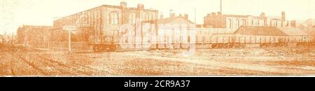 . Il giornale ferroviario di strada . PARTI IN SEZIONE CASL-Iron attrezzatura per braccio trasversale in legno. Tappo. Chiave, gamba a U in acciaio laminato. Acciaio laminato T leg. ma IL PALO IN ACCIAIO ELECTRICIPARTITE CO GILES S.ALLISON General Sales Agent 57 BROADWAY NEW YORK. 253 BROADWAY NEW YORK 182 STREET RAILWAY JOURNAL. LAGO FORGIATO A CALDO RAME.... SEGMENTI DEL COLLETTORE PER TUTTI I MOTORI FERROVIARI ^STANDARD. Una barra precisa, della più alta conduttività ad un prezzo moderato. Foto Stock