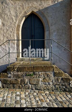 Monastero francescano nella storica città vecchia di Zeitz, Burgenlandkreis, Sassonia-Anhalt, Germania Foto Stock