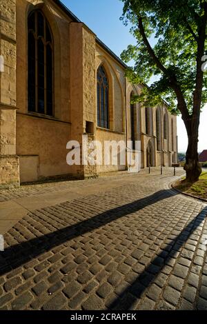 Monastero francescano nella storica città vecchia di Zeitz, Burgenlandkreis, Sassonia-Anhalt, Germania Foto Stock