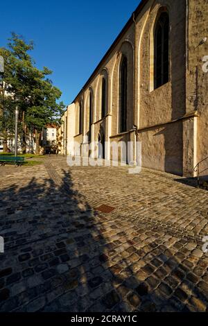 Monastero francescano nella storica città vecchia di Zeitz, Burgenlandkreis, Sassonia-Anhalt, Germania Foto Stock