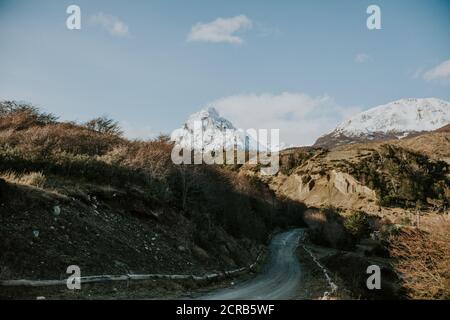 Foto di paesaggi di Ushuaia - fine del mondo - Argentina Foto Stock