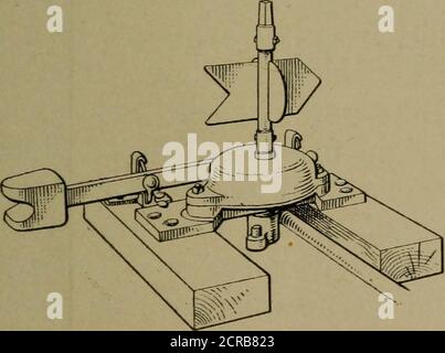 . Ingegneria della manutenzione ferroviaria, con note sulla costruzione . A. leva azionata (Ramapo). Foto Stock