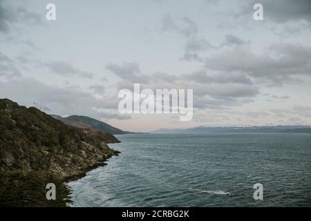 Paesaggi di Ushuaia dintorni Foto Stock