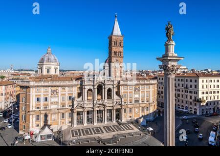 Basilica di Santa Maria maggiore o Basilica di Santa Maria maggiore, Roma, Lazio, Italia Foto Stock