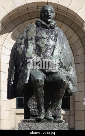 Hugo Grotius (1583–1645) aka Huig de Groot o Hugo de Groot. Olandese umanista, diplomatico, avvocato, teologo e giurista Foto Stock