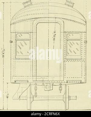 . Ingegnere americano e giornale ferroviario . AB - linee HABBIMAN. Rivestimento della testa. La copertura è costituita da piastre da 3-32". La finitura TneInside è in mogano messicano. Vengono utilizzati ventilatori Cottier. Il riscaldamento della vettura avviene tramite il sistema consolidato, in combinazione con un riscaldatore Frumveller a doppia bobina, ed è equipaggiato per l'illuminazione a gas o con il sistema United StatesI Moskowitz) di illuminazione elettrica dell'assale. Siamo indebitati per disegni e informazioni al Sig. J. J.Krustschnitt, direttore della manutenzione e gestione delle linee Hariiman. IL LAUREATO IN LAVORO PRATICO.* qualcosa può essere guadagnato Foto Stock