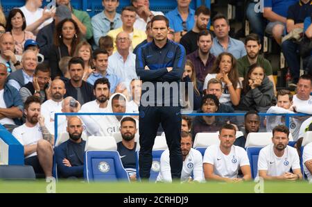 Frank Lampard - responsabile Chelsea. Chelsea / Sheffield Utd. Premier League. CREDITO IMMAGINE : © MARK PAIN / ALAMY STOCK IMAGE Foto Stock