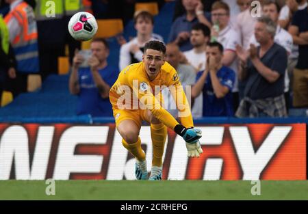 Chelsea's Kepa Arrizabalaga Aston Villa v Chelsea PHOTO CREDIT : © MARK PAIN / ALAMY STOCK PHOTO Foto Stock