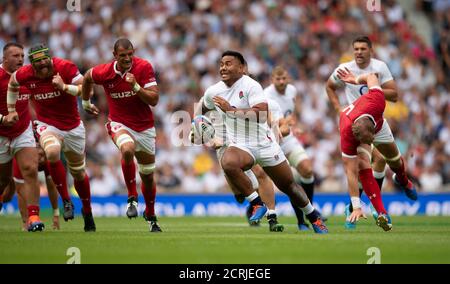 Mani Tuilagi. INGHILTERRA V GALLES. TWICKENHAM STADIUM PHOTO CREDIT : © MARK PAIN / ALAMY STOCK PHOTO Foto Stock