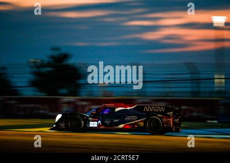 Le Mans, Francia. 20 Settembre 2020. 22 Albuquerque Filipe (prt), Hanson Philip (gbr), di resta Paul (gbr), United Autosports, Oreca 07-Gibson, azione durante la 2020 24 ore di le Mans, 7° appuntamento del Campionato Mondiale FIA Endurance 2019-20 sul circuito des 24 Heures du Mans, dal 16 al 20 settembre 2020 a le Mans, Francia - Foto Xavi Bonilla / DPPI Credit: LM/DPPI/Xavi Bonilla/Alamy Live News Foto Stock