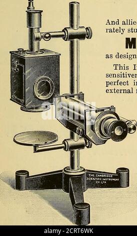 . Radioattività : un trattato elementare dal punto di vista della teoria della disintegrazione. Ocket £i o | per il BROMURO di RADIO del microscopio. Attività elevata. Cinque provette da milligrammi per ciascuna attività media. Due tubi di Citii?ramme ogni WATSON & SONS £7£o cinque tubi di milligrammo Two tubi di centigrammo LA BARRA DI RADIUM contiene una piccola quantità di Eadium ad alta attività con cui un elettroscopio può essere dischargedand molti esperimenti interessanti fatti. .. .. Ogni ELETTROSCOPIO WATSON & SONS £3 5 o può essere scaricato con Eadium EOD .. .. .. .. .. .. COMPLETA £150 SCHERMI DI RADIUM PER LA FOTOGRAFIA. I piastra, 3/6 ciascuno Foto Stock