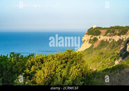 Corfu Agios Stefanos vista panoramica sul mare Foto Stock