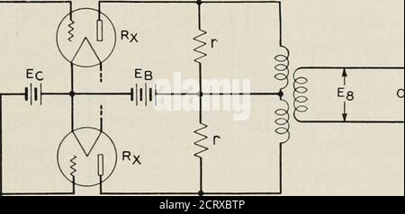 . La rivista tecnica Bell System . OUT Fig. 11 – parte espansore del compansore. Nel secondo diagramma sono riportati i particolari accordi di chiamata utilizzati per comunicare con le imbarcazioni in mare. Le imbarcazioni da pesca, come gli uomini-messi in precedenza, e gli yacht privati, non trovano conveniente per l'operatore havean ascoltare in ogni momento per le chiamate, né piace avere un altoparlante ad alta voce continuamente che fornisce tutte e varie com-munications alla gente su una barca. È desiderabile che i mezzi siano forniti in modo che la barca possa essere chiamata avendo un meccanismo di chiamata disponibile. Il sistema è indicato in Fig Foto Stock