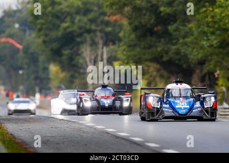 36 Laurent Thomas (fra), Negrao Andr. (bra), Ragues Pierre (fra), Signatech Alpine Elf, Total, Alpine A470-Gibson, azione durante le 2020 24 ore di Foto Stock