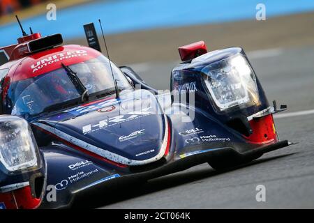 22 Albuquerque Filipe (prt), Hanson Philip (gbr), di resta Paul (gbr), United Autosports, Oreca 07-Gibson, azione durante la 2020 24 ore di le Mans, Foto Stock