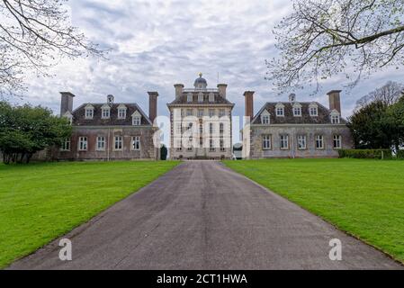 Ashdown House (conosciuto anche come Ashdown Park) - Casa di campagna del XVII secolo nella parrocchia civile di Ashbury Nella contea inglese di Oxfordshire - United K Foto Stock