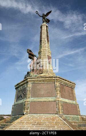 Aberystwyth War Memorial Ceredigion Galles Regno Unito Foto Stock