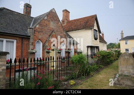 La Casa Antica, Clare, Suffolk, è un edificio storico di grado i che ora ospita un museo. Foto Stock